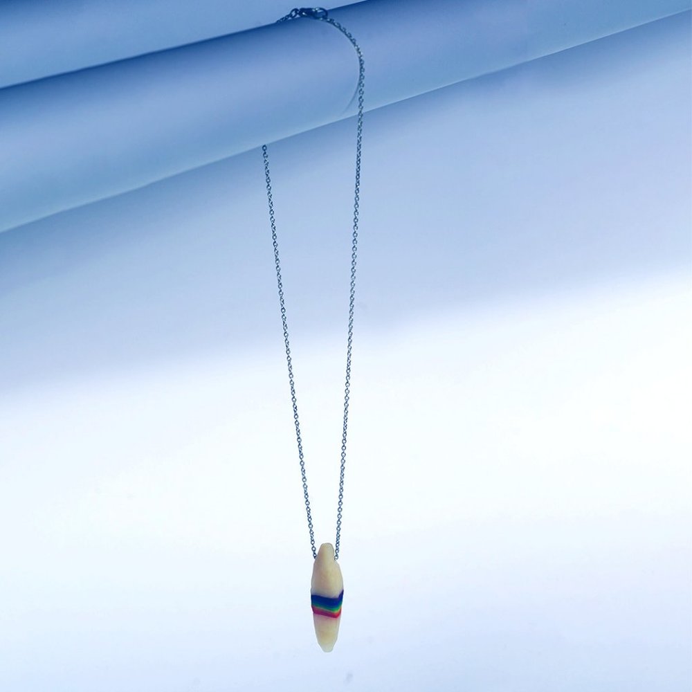 Rainbow Crystal Necklace